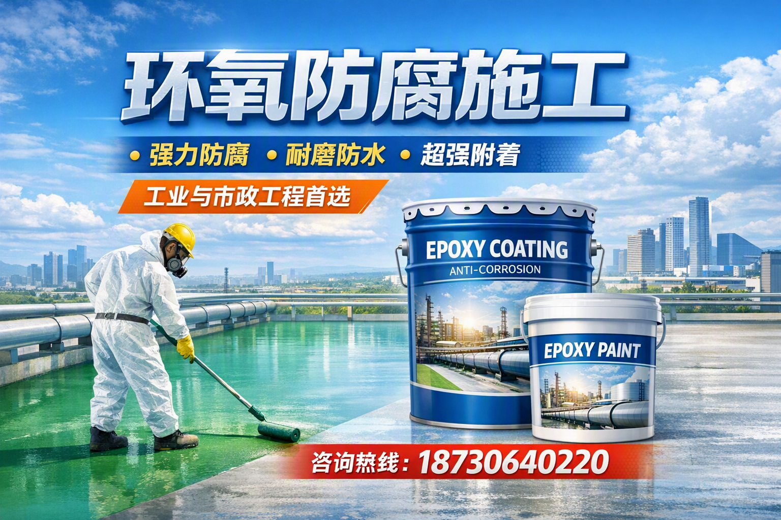 在 清远 进行环氧防腐施工的注意事项