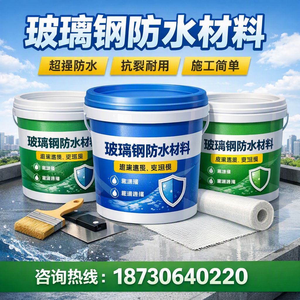 了解玻璃钢防水材料的市场趋势,清远 企业不可不知